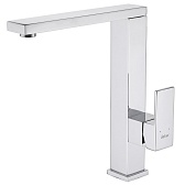 Смеситель для кухни Abber Daheim хром с высоким изливом однорычажный (AF8214)