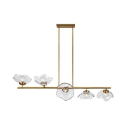 Светильник подвесной Maytoni Miracle G9 140 Вт 10 кв.м латунь IP20 (MOD207PL-05BS)