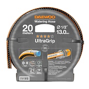 Шланг поливочный 1/2 20 м шестислойный Daewoo UltraGrip Plus ПВХ (DWH 5113)