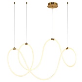 Люстра светодиодная подвесная Arte Lamp Klimt 55 Вт 3000К 26 кв.м (A2850SP-80PB)