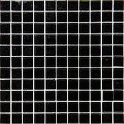 Мозаика Mir Mosaic Natural Color palette черная стеклянная 300х300х4 мм глянцевая