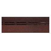 Черепица гибкая коньково-карнизная Docke Europa/Eurasia красная 11/22 пог.м