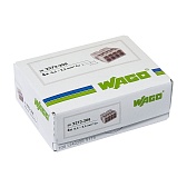 Клемма на 8 проводов Wago 2273-208 0,5-2,5 кв. мм самозажимная без пасты (50 шт.) Клемма на 8 проводов Wago 2273-208 0,5-2,5 кв. мм самозажимная без пасты (50 шт.)
