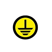 Наклейка знак электробезопасности EKF PROxima d20 мм Земля желтая (100 шт.) (an-1-04) Наклейка знак электробезопасности EKF PROxima d20 мм Земля желтая (100 шт.) (an-1-04)