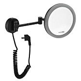 Зеркало с подсветкой круглое 20,2 см с увеличением 3x WasserKraft (K-1004BLACK) Зеркало с подсветкой круглое 20,2 см с увеличением 3x WasserKraft (K-1004BLACK)