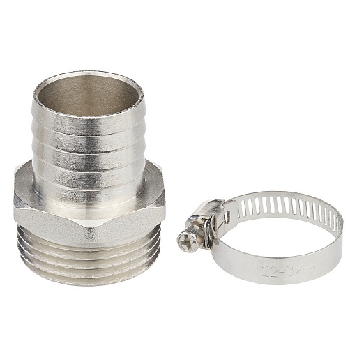 Комплект 1 для подключения садового шланга MasterProf наружная резьба латунный (ДС.020041)