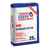 Клей для минеральной ваты Крепс Термо MW 25 кг Клей для минеральной ваты Крепс Термо MW 25 кг