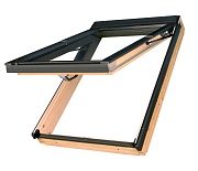 Окно мансардное Fakro FTP-V CH top-hung деревянное 780х1180 мм одностворчатое