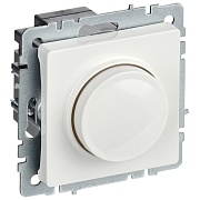 Диммер IEK Brite СС10-1-0-БрБ встраиваемый белый поворотно-нажимной (BR-D20-0600-K01)