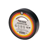 Изолента Kranz ПВХ черная 19 мм 25 м Изолента Kranz ПВХ черная 19 мм 25 м