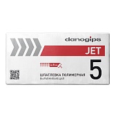 Шпаклевка полимерная Danogips Dano Jet 5 выравнивающая 25 кг Шпаклевка полимерная Danogips Dano Jet 5 выравнивающая 25 кг
