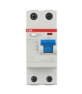 УЗО ABB F202 (2CSF202001R3400) 40А 300 мА 2P тип АС 10 кА УЗО ABB F202 (2CSF202001R3400) 40А 300 мА 2P тип АС 10 кА