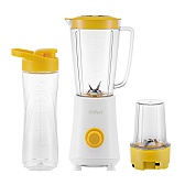 Блендер стационарный Kitfort КТ-3055-2 300 Вт 1 л белый/желтый