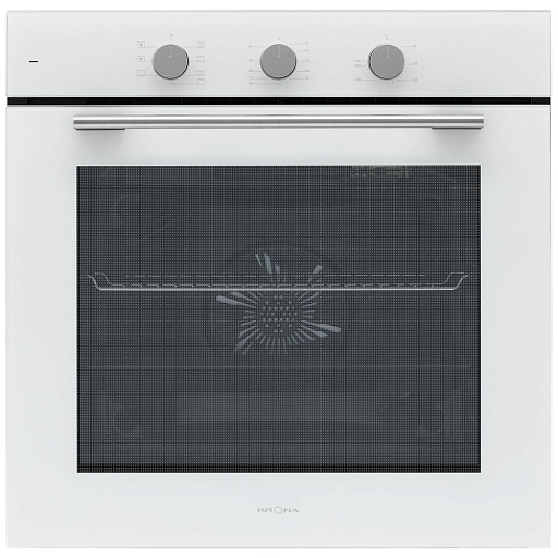 Духовой шкаф электрический встраиваемый Krona Element Plus 60 WH 595 мм белый (КА-00008298) Духовой шкаф электрический встраиваемый Krona Element Plus 60 WH 595 мм белый (КА-00008298)
