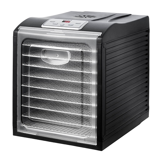 Сушилка для овощей и фруктов Kitfort КТ-1908 черная