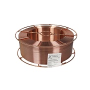 Сварочная проволока для полуавтомата Esab омедненная d1 мм сплошного сечения 18 кг (2322106710)