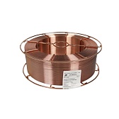 Сварочная проволока для полуавтомата Esab омедненная d1 мм сплошного сечения 18 кг (2322106710)