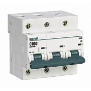 Автоматический выключатель модульный Dekraft ВА-201 3P 125А тип D 10 кА 400 В (13031DEK) Автоматический выключатель модульный Dekraft ВА-201 3P 125А тип D 10 кА 400 В (13031DEK)