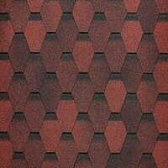 /Гибкая черепица Docke PIE EURASIA/ ШЕСТИГРАННИК/ Красный /Гибкая черепица Docke PIE EURASIA/ ШЕСТИГРАННИК/ Красный