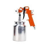 Краскопульт пневматический Wester FPS-10 HP 1/4 1 л (55185) Краскопульт пневматический Wester FPS-10 HP 1/4 1 л (55185)