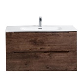 Тумба под раковину BelBagno Etna 80 см подвесная темное дерево (ETNA-800-2C-SO-RW-P) Тумба под раковину BelBagno Etna 80 см подвесная темное дерево (ETNA-800-2C-SO-RW-P)
