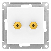 Розетка аудио Systeme Electric AtlasDesign встраиваемая лотос (ATN001387) Розетка аудио Systeme Electric AtlasDesign встраиваемая лотос (ATN001387)