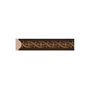 Молдинг из экополимера ударопрочный 15х8х2400 мм Decomaster Decor 130-1 коричневый Молдинг из экополимера ударопрочный 15х8х2400 мм Decomaster Decor 130-1 коричневый