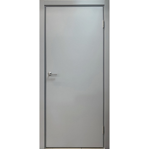 Блок дверной Kapelli Classic 900х2000 мм влагостойкий ПВХ серый 7035 глухой