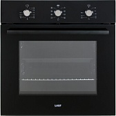 Духовой шкаф газовый встраиваемый Lauf DE-608BL 600 мм черный