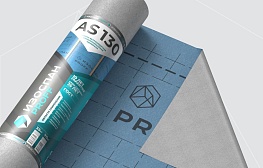 Гидро-ветрозащитная мембрана Изоспан AS 130 proff 70 кв. м - фотография 3