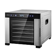 Сушилка для овощей и фруктов Kitfort КТ-1916 черно-серебристая