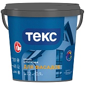 Краска фасадная Teks акрилатная база A белая 0,9 л Краска фасадная Teks акрилатная база A белая 0,9 л