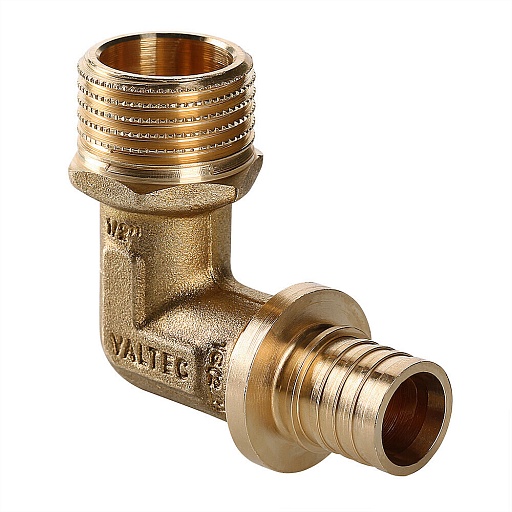 Угол Valtec 20 мм х 3/4 НР(ш) латунь (VTm.453.BG.002005)