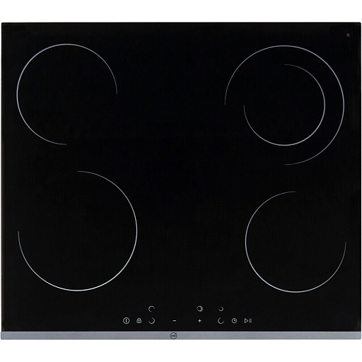 Варочная панель электрическая MBS PE-604 ECO 4 конфорки черная