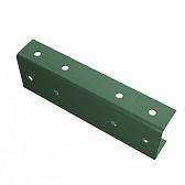 Соединитель для профильной трубы 40х20 мм 20 м зеленый RAL 6005 (10 шт.) Соединитель для профильной трубы 40х20 мм 20 м зеленый RAL 6005 (10 шт.)