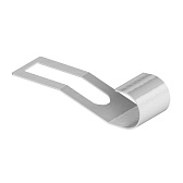 Кронштейн для перекладины металлический белый Титан-GS Кронштейн для перекладины металлический белый Титан-GS