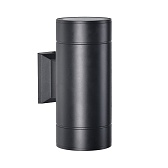 Светильник садово-парковый настенный IN HOME НБУ Цилиндр черный 205 мм GX53 24 Вт IP54