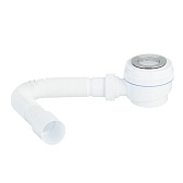 Сифон для душевого поддона VIRPLAST by WIRQUIN 30987090 1 1/2"х40 с выпуском клик-клак слив D 50 мм с гибким соед Сифон для душевого поддона VIRPLAST by WIRQUIN 30987090 1 1/2"х40 с выпуском клик-клак слив D 50 мм с гибким соед