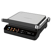 Электрогриль Krona Digitaler Kontaktgrill 2000W черный/сталь Электрогриль Krona Digitaler Kontaktgrill 2000W черный/сталь