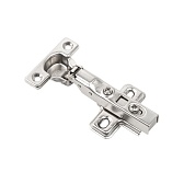 Петля мебельная Lemax prof Clip-on mini 95° полунакладная с доводчиком (2 шт.)