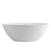 Ванна акриловая Abber 165х90 см отдельностоящая без ножек (AB9249-1.6)