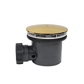 Сифон для душевого поддона Wirquin Турбийон 40-40/50 мм со съёмным стаканом слив d90 мм с выпуском d115 мм с соединением 40/50 мм (30987198)