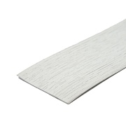 Плинтус ПВХ напольный Grace 44 мм ясень анкор белый 24000 мм гибкий самоклеящийся