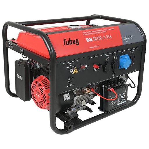 Генератор бензиновый Fubag BS 9000 A ES 8,5 кВт с электростартером (641092)