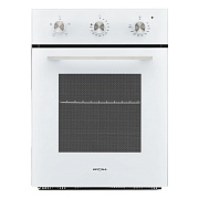 Духовой шкаф электрический встраиваемый Krona Breve 45 WH 447 мм белый