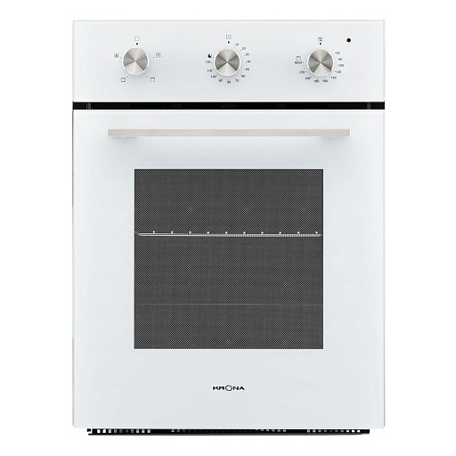 Духовой шкаф электрический встраиваемый Krona Breve 45 WH 447 мм белый