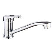 Смеситель для кухни и раковины ARGOtech Eco хром однорычажный с поворотным изливом (351 ECO)