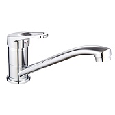 Смеситель для кухни и раковины ARGOtech Eco хром однорычажный с поворотным изливом (351 ECO)