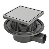 Трап душевой горизонтальный Bettoserb Superior 2In1 с комбинированным затвором 150х150 мм d50 мм (13702556B)