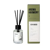 Аромадиффузор с палочками Aroma Harmony №24 Wood 60 мл Аромадиффузор с палочками Aroma Harmony №24 Wood 60 мл